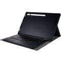 Granatowe Etui Klawiatura Pen Slot do Samsung Galaxy Tab S8 Ultra