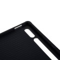 Granatowe Etui Klawiatura Pen Slot do Samsung Galaxy Tab S8 Ultra