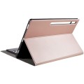 Różowe Etui Klawiatura Pen Slot do Samsung Galaxy Tab S8 Ultra