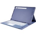 Fioletowe Etui Klawiatura Pen Slot do Samsung Galaxy Tab S8 Ultra