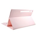 Różowe Etui Klawiatura Pen Slot do Samsung Galaxy Tab S8 Ultra