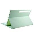 Zielone Jasne Etui Klawiatura Pen Slot do Samsung Galaxy Tab S8 Ultra