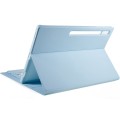 Niebieskie Etui Klawiatura Pen Slot do Samsung Galaxy Tab S8 Ultra