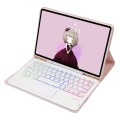 Różowe Etui Bezprzewodowa Podświetlana Klawiatura TouchPad Samsung Galaxy Tab S6 Lite