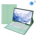 Miętowe Etui Klawiatura Pen Slot do Samsung Galaxy Tab S7+, Galaxy Tab S7 FE