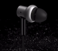 Słuchawki XIAOMI Mi Hybrid Pro HD z mikrofonem dokanałowe - srebrno-czarne