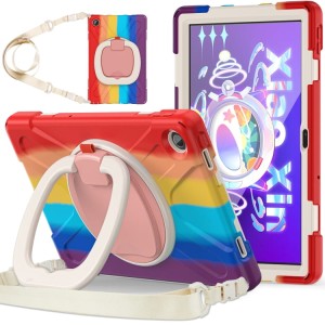 Shockproof  Pancerne Etui z Paskiem, Uchwytem do Lenovo Tab M10 Plus 10.6 kolorowe