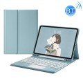Niebieskie Etui Bezprzewodowa Klawiatura TouchPad Samsung Galaxy Tab S6 Lite