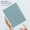 Niebieskie Etui Bezprzewodowa Klawiatura TouchPad Samsung Galaxy Tab S6 Lite