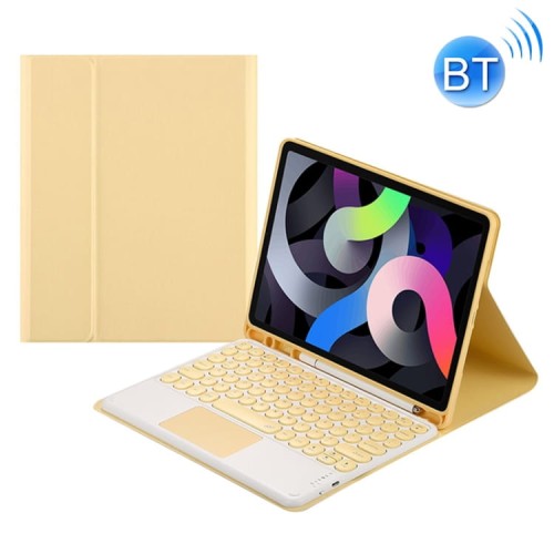 Żółte Etui Bezprzewodowa Klawiatura TouchPad Samsung Galaxy Tab S6 Lite