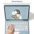 Niebieskie Etui Bezprzewodowa Klawiatura TouchPad Samsung Galaxy Tab S6 Lite