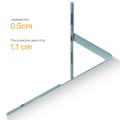 Niebieskie Etui Bezprzewodowa Klawiatura TouchPad Samsung Galaxy Tab S6 Lite