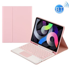 Różowe Etui Bezprzewodowa Klawiatura TouchPad Samsung Galaxy Tab S6 Lite
