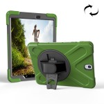 Shockproof  Pancerne Etui z Uchwytem do Samsung Galaxy Tab S3 9.7 zielone