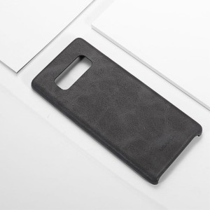 Skórzane Matowe Etui Plecki X-LEVEL Samsung Galaxy Note 8 czarne