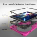 Shockproof Pancerne Etui z Uchwytem do Samsung Galaxy Tab S3 9.7 magenta