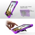 Shockproof Pancerne Etui z Uchwytem do Samsung Galaxy Tab S3 9.7 fioletowe