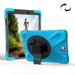 Shockproof  Pancerne Etui z Uchwytem do Samsung Galaxy Tab S3 9.7 niebieskie