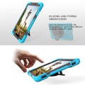 Shockproof Pancerne Etui z Uchwytem do Samsung Galaxy Tab S3 9.7 niebieskie
