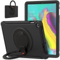 Mocne Pancerne Etui z Obrotowym Uchwytem do Samsung Galaxy Tab S5e czarne