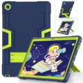 Mocne Pancerne Etui z Podstawką do Lenovo Tab M10 Plus 10.6 granatowo-zielone