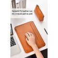 WIWU Sleeve Etui Pokrowiec Wsuwka do Macbook Air M2 2022 brązowe
