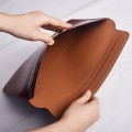 WIWU Sleeve Skórzane Etui Pokrowiec do Macbook Pro 16.2 A2485 brązowe