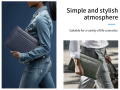 WIWU Genuine Leather Sleeve Skórzane Etui Pokrowiec do Macbook Pro 14.2 A2442 2021