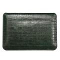 WIWU Sleeve Genuine Leather Skórzane Etui Pokrowiec do Macbook Pro 14.2 A2442 2021 zielone