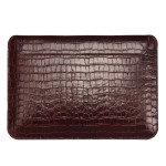WIWU Sleeve Skórzane Etui Pokrowiec do Macbook Pro 14.2 A2442 czekoladowe