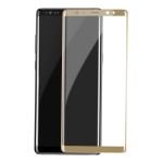 Zagięte szkło hartowane BASEUS 3D Samsung Galaxy Note 8 białe złote