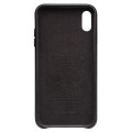 Skórzane Etui QIALINO Genuine Leather iPhone X XS czarne