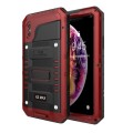 Mocne Pancerne Etui Shockproof do iPhone XS Max czerwone