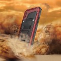 Mocne Pancerne Etui Shockproof do iPhone XS Max czerwone