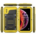 Mocne Pancerne Etui Shockproof do iPhone XS Max żółte