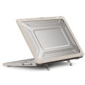 Pancerne Etui Obudowa Hard Shell do Macbook Pro 16.2 A2485 2021 szampańskie