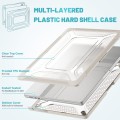 Pancerne Etui Obudowa Hard Shell do Macbook Pro 16.2 A2485 2021 szampańskie