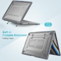 Pancerne Etui Obudowa Hard Shell do Macbook Pro 16.2 A2485 2021 szare