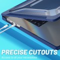 Pancerne Etui Obudowa Hard Shell do Macbook Pro 16.2 A2485 2021 sapphire blue