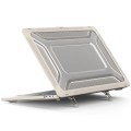 Pancerne Etui Obudowa Hard Shell do Macbook Pro 16 A2141 2019 szampańskie