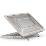 Pancerne Etui Obudowa Hard Shell do Macbook Pro 14.2 A2442 2021 szampańskie