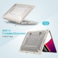 Pancerne Etui Obudowa Hard Shell do Macbook Pro 14.2 A2442 2021 szampańskie