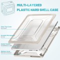 Pancerne Etui Obudowa Hard Shell do Macbook Pro 14.2 A2442 2021 szampańskie