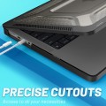 Pancerne Etui Obudowa Hard Shell do Macbook Pro 14.2 A2442 2021 czarne