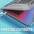 Pancerne Etui Obudowa Hard Shell do Macbook Pro 13.3 A2338 A2289 A2251 szare