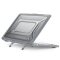 Pancerne Etui Obudowa Hard Shell do Macbook Pro 13.3 A2338 A2289 A2251 szare