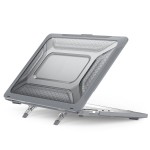 Pancerne Etui Obudowa Hard Shell do Macbook Pro 13.3 A2338 A2289 A2251 szare