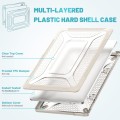 Pancerne Etui Obudowa Hard Shell do Macbook Pro 13.3 A2338 A2289 A2251 szampańskie