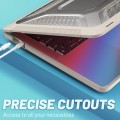 Pancerne Etui Obudowa Hard Shell do Macbook Pro 13.3 A2338 A2289 A2251 szampańskie