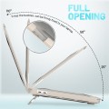 Pancerne Etui Obudowa Hard Shell do Macbook Pro 13.3 A2338 A2289 A2251 szampańskie